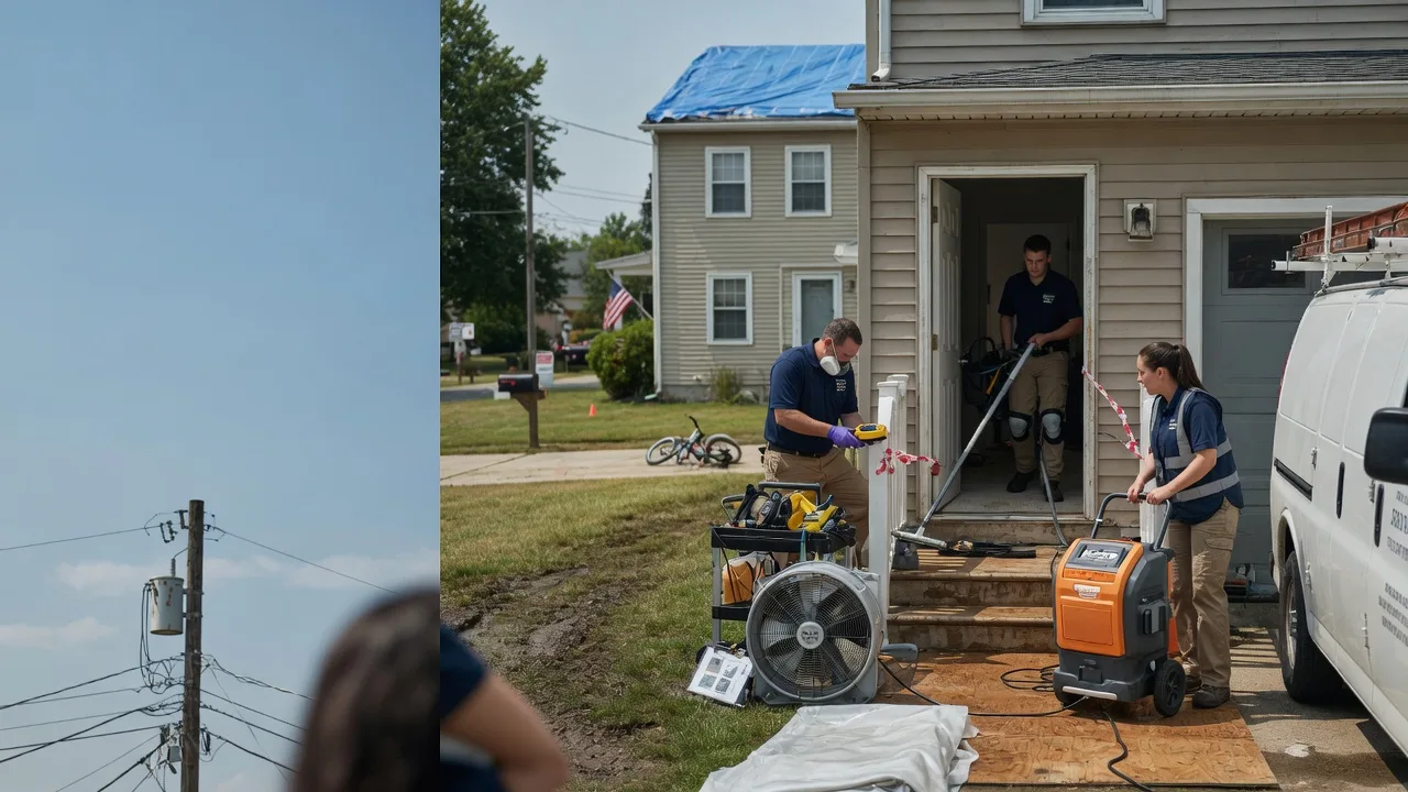 Water Damage Repair in Italy, TX near me